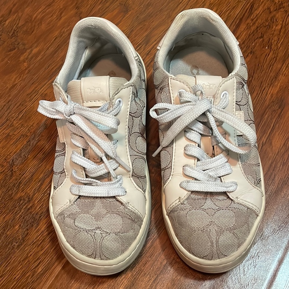 Coach Canvas Low Tops